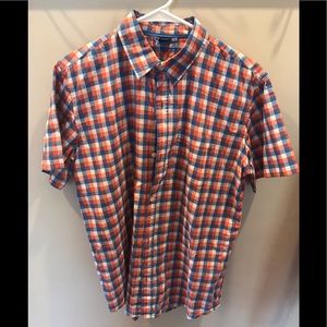 Boys Gap plaid shirt. Size 14-16 New without tags.